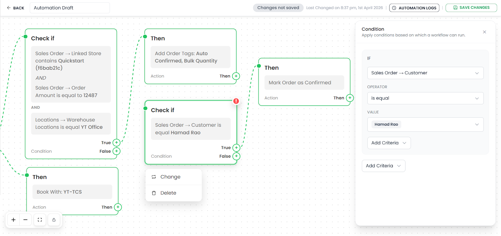 Creating & Managing Multi-level Automations